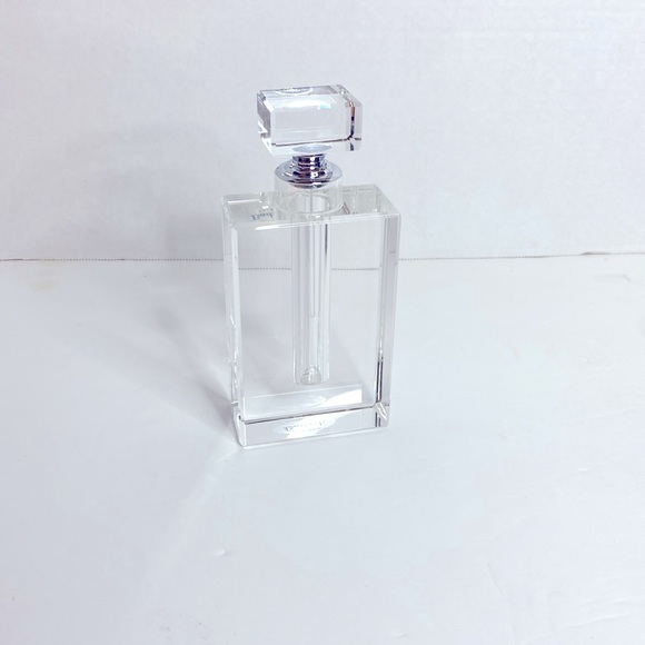 Badash Joy Optical Crystal 7.5 Inch Tall Perfume Bottle - Picture 3 of 11